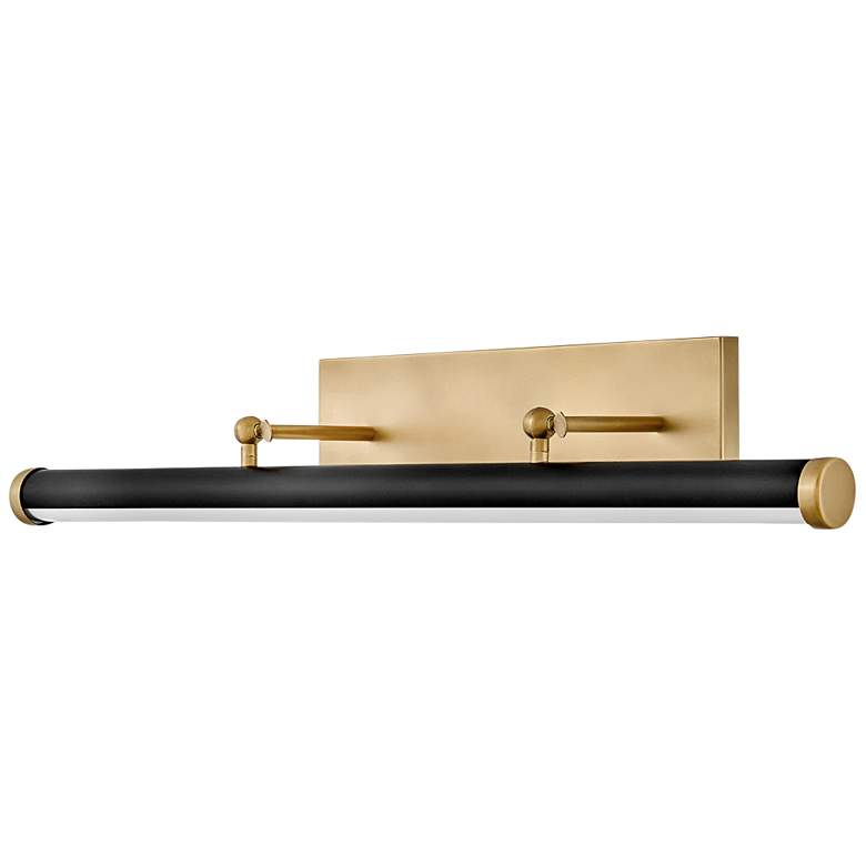 Hinkley Regis Modern Brass LED Accent Wall Light  32 1/2"