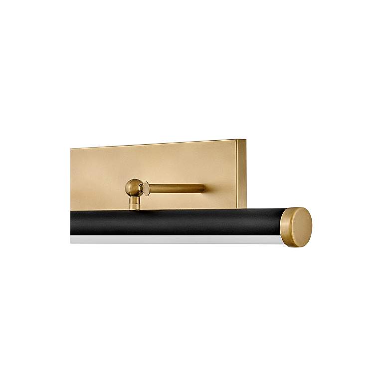 Hinkley Regis Modern Brass LED Accent Wall Light  32 1/2"