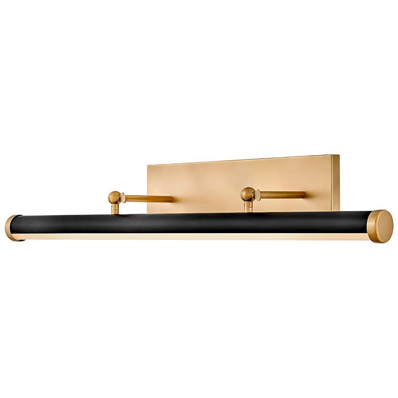 Hinkley Regis Modern Brass LED Accent Wall Light  32 1/2"