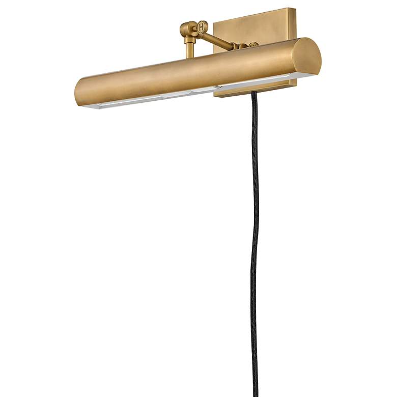 Hinkley Stokes Modern Brass Adjustable Picture Light 20"