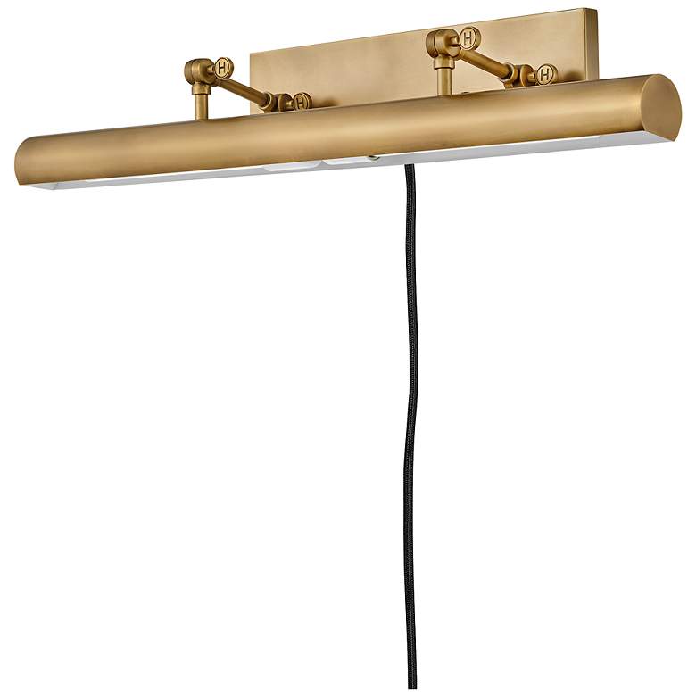 Hinkley Stokes Modern Brass Picture Light 30"