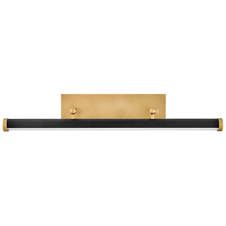 Hinkley Regis Modern Brass LED Accent Wall Light  32 1/2"