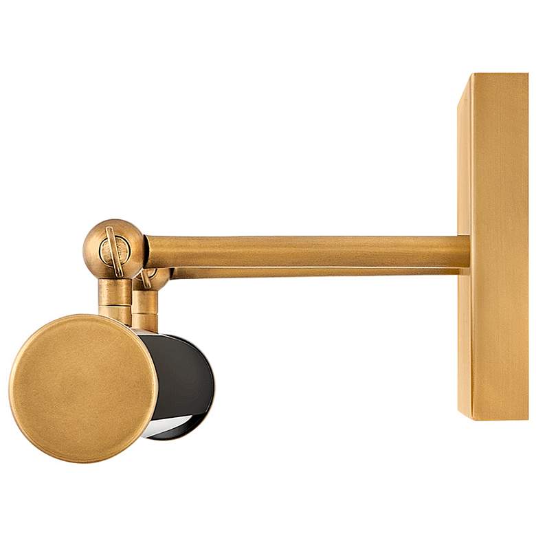 Hinkley Regis Modern Brass LED Accent Wall Light  32 1/2"