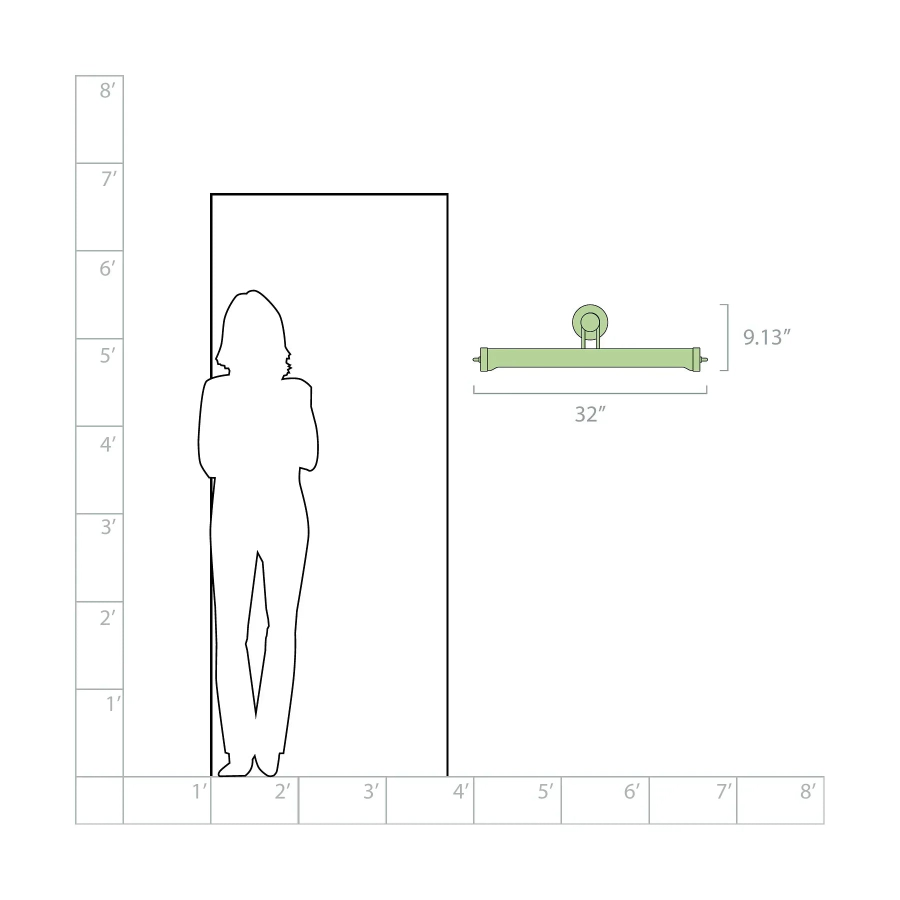 Widluth Lukins Brass Picture Light 20" 32"