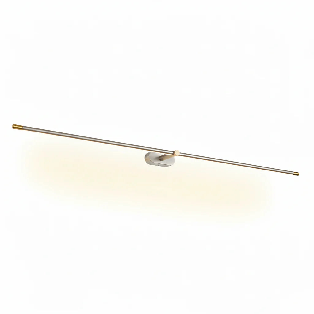 Modern Minimalist Linear Brass Wall Lamp