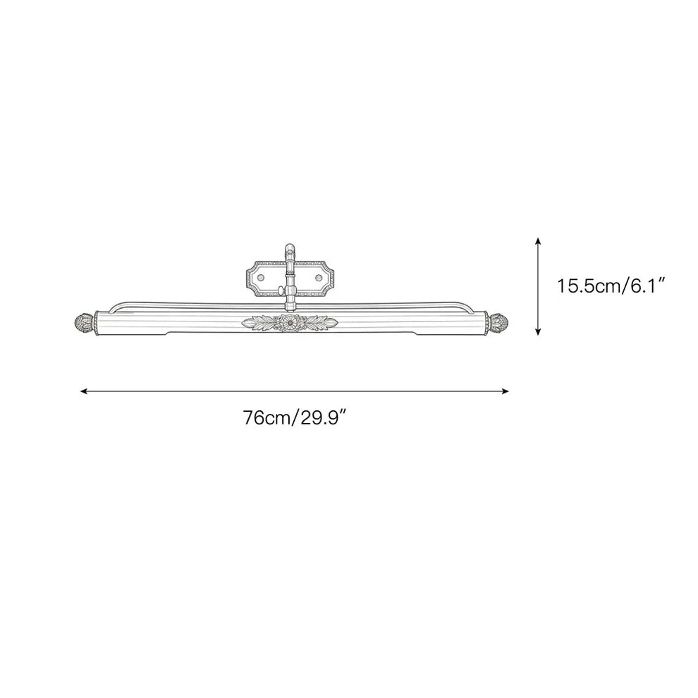 Modern Pania Brass Wall Lamp