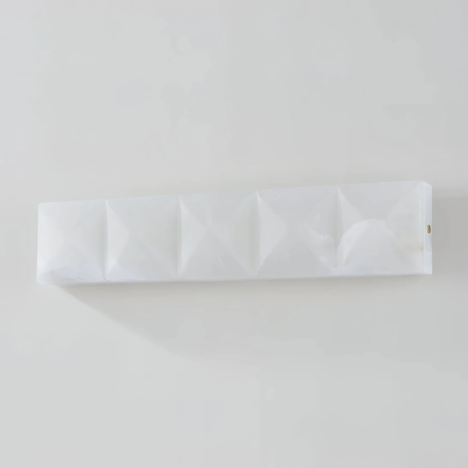 Prism Modern Alabaster Wall Sconce