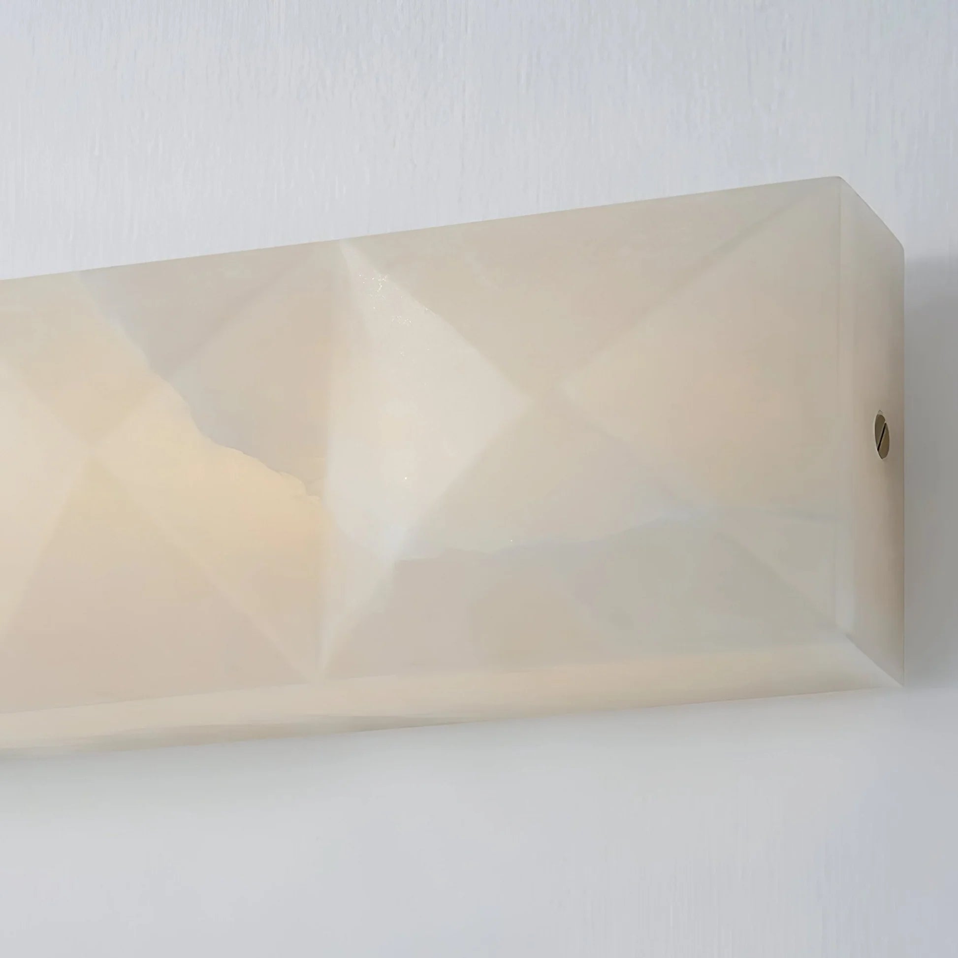 Prism Modern Alabaster Wall Sconce