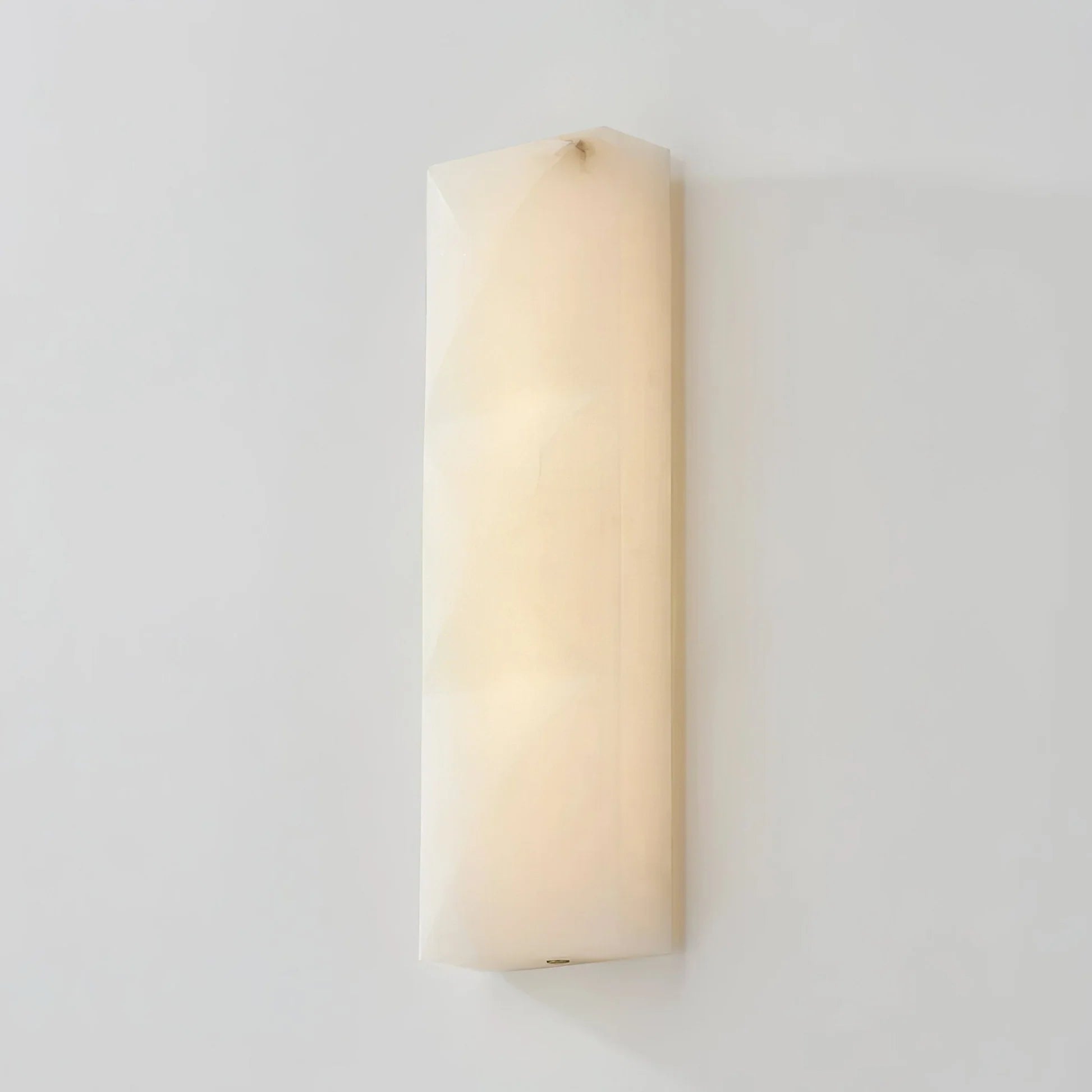 Prism Modern Alabaster Wall Sconce