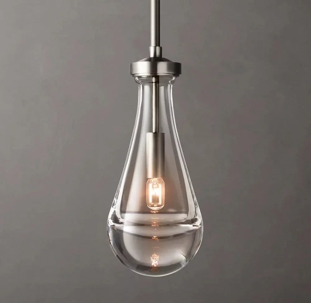 Rainlume Glass Pendant Light (Rod)