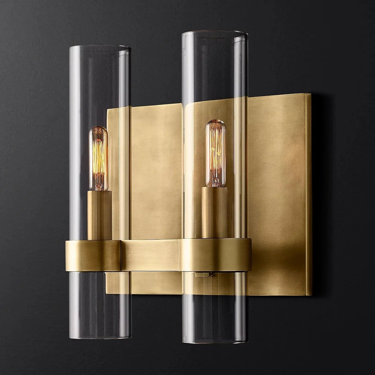 Ravelle Double Sconce Stairwell Wall Sconce