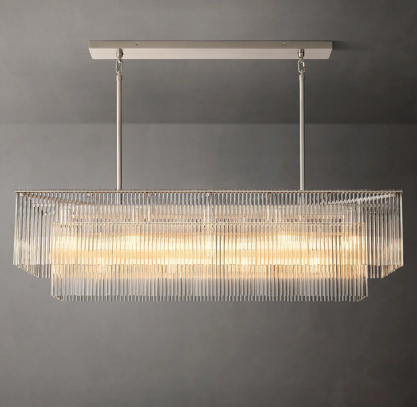 Amadeo Modern Rectangular Chandelier 54''