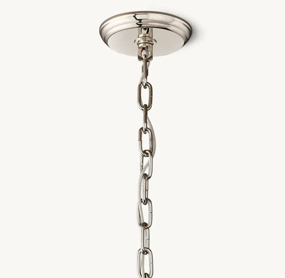 San Marco Modern Glass Round Chandelier 60"