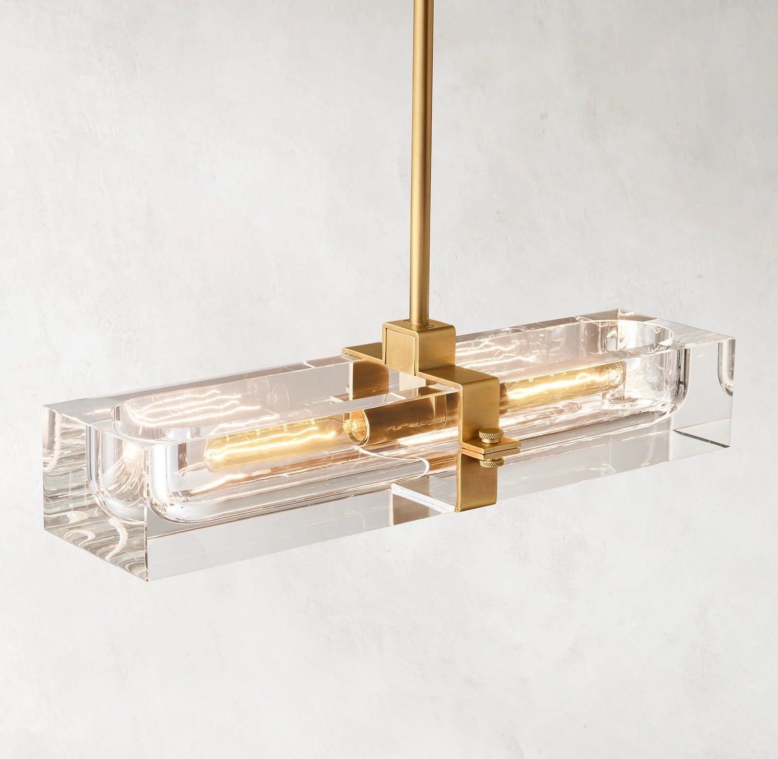Saviles Modern Linear Chandelier 24"