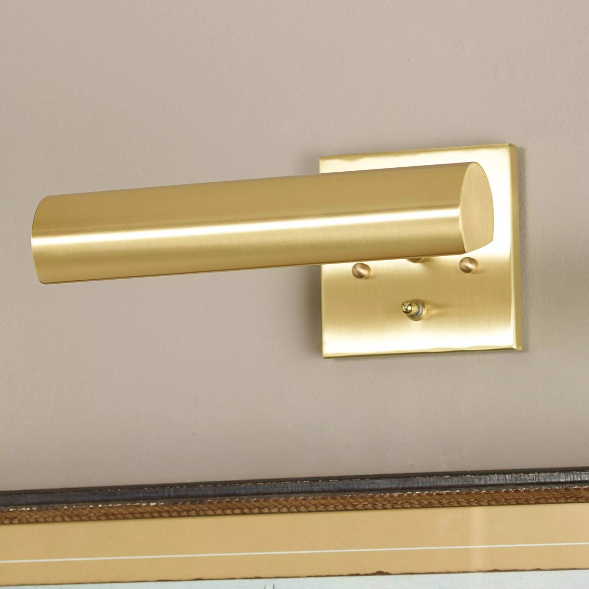 Incandescence Modern Brass Picture Light 9“