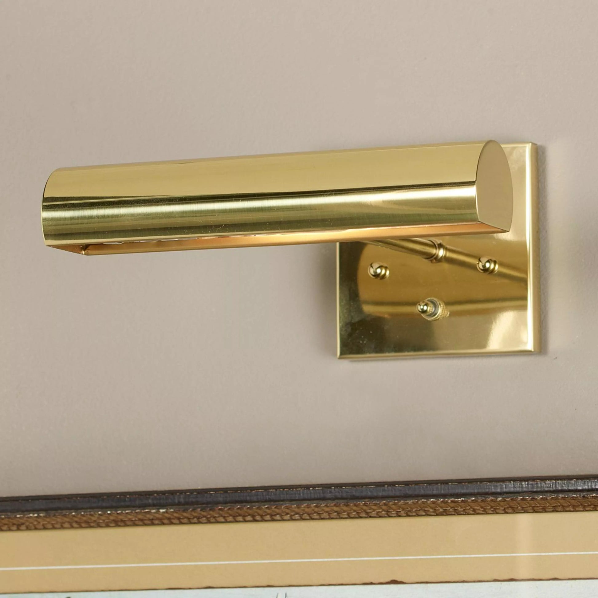 Incandescence Modern Brass Picture Light 9“