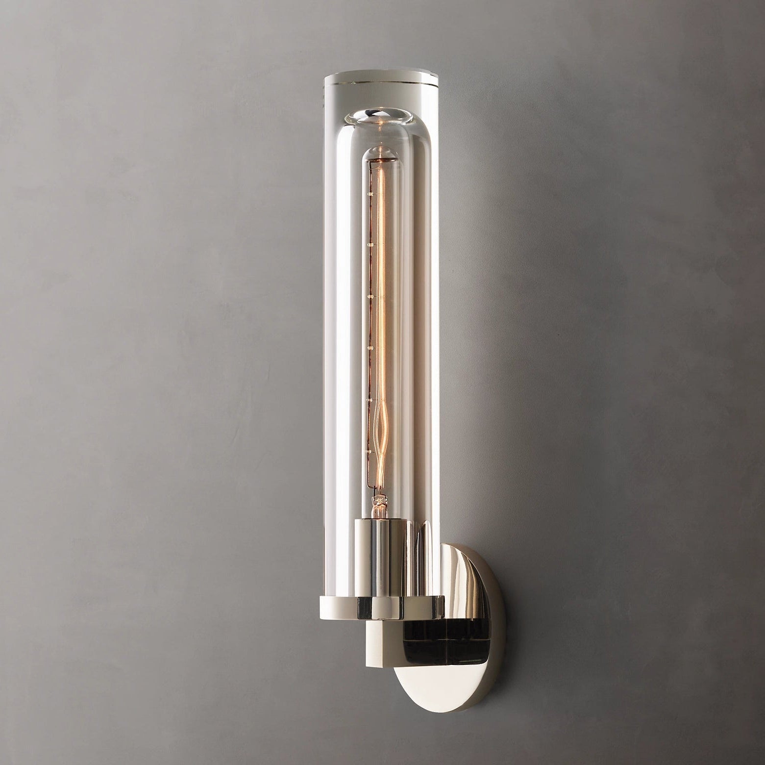Saviles Modern Round Sconce 14"H