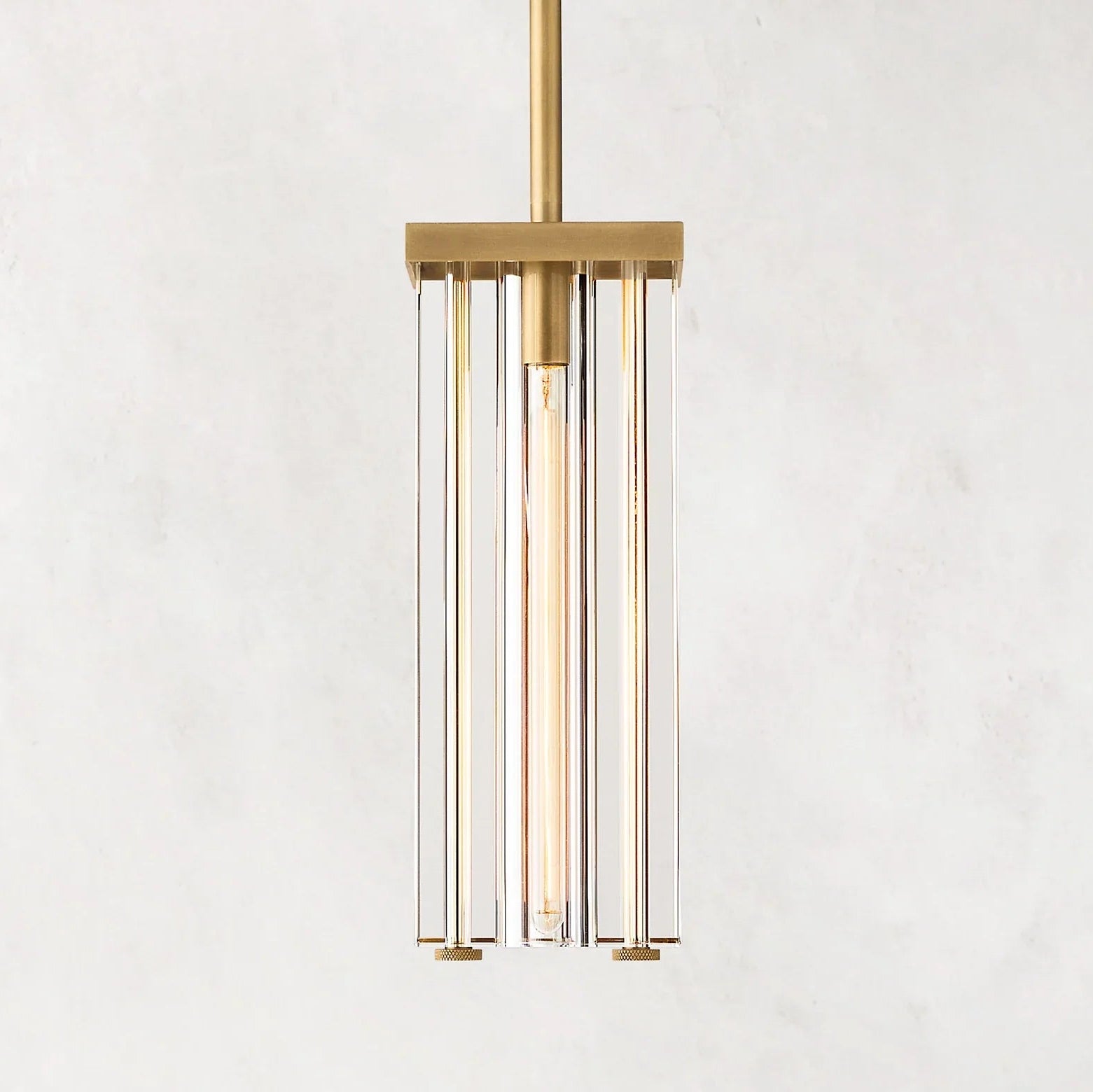 Saviles Modern Square Pendant 14"H