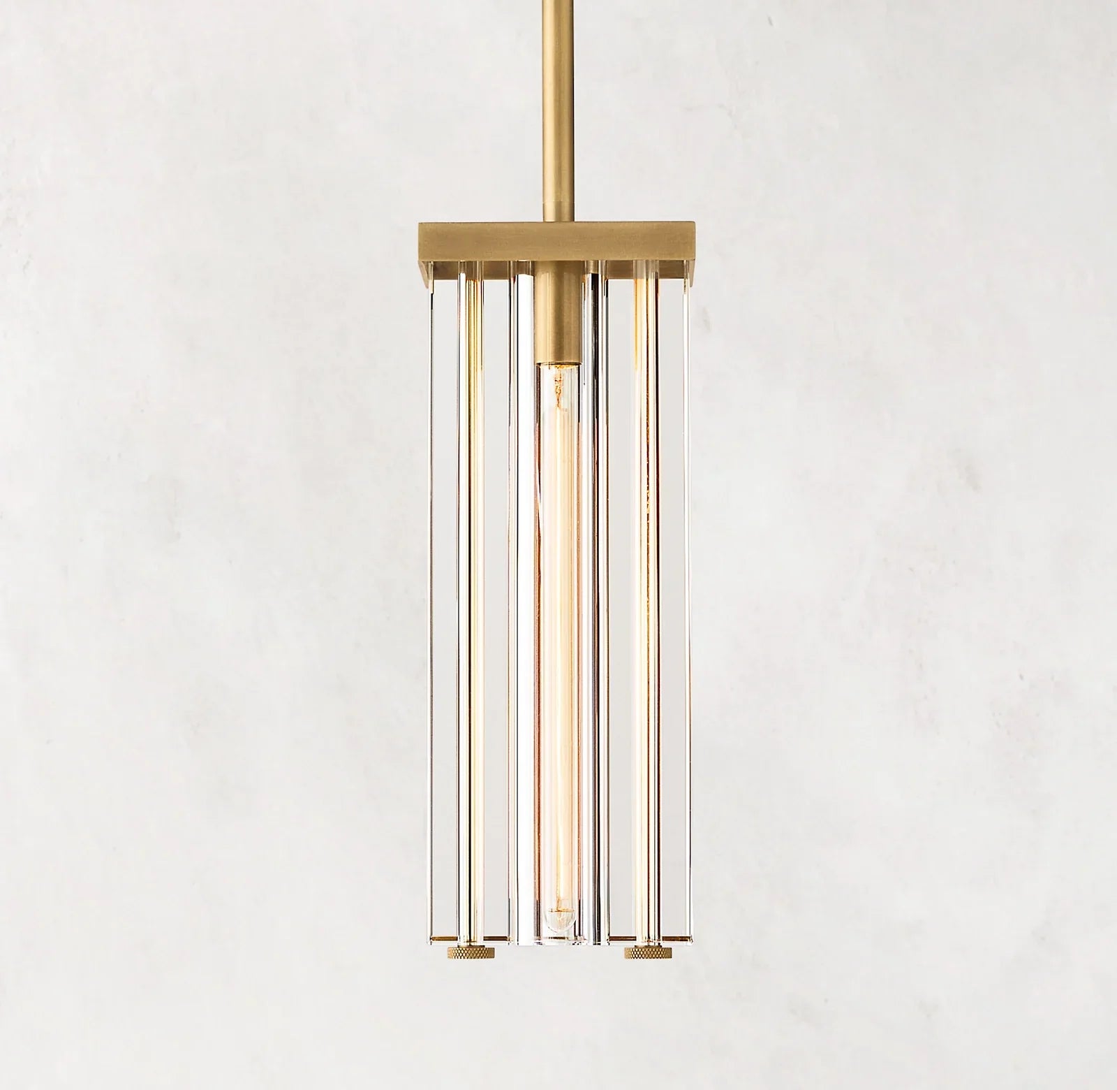 Saviles Modern Square Pendant 14"H