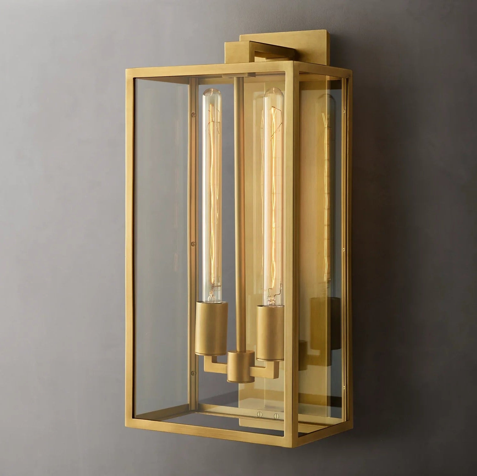 Beckmans Modern Lantern Sconce H21"