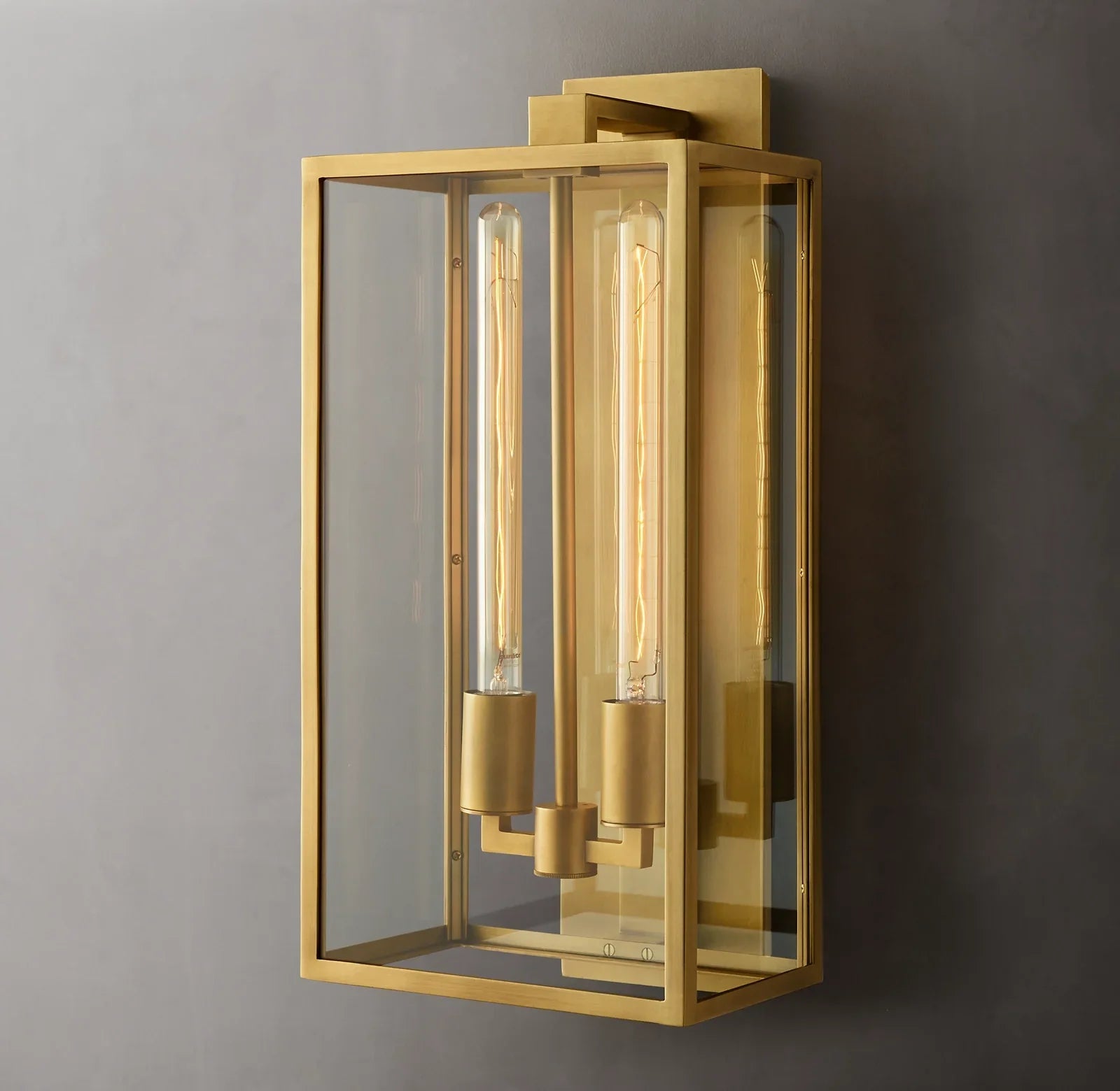 Beckmans Modern Lantern Sconce H21"