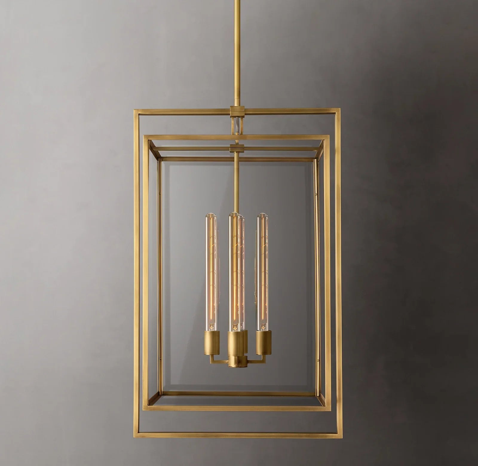 Beckmans Modern Lantern Pendant H34"