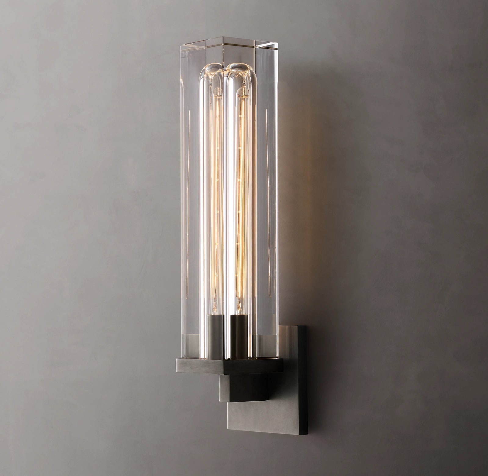 Saviles Modern Rectangular Sconce H15"