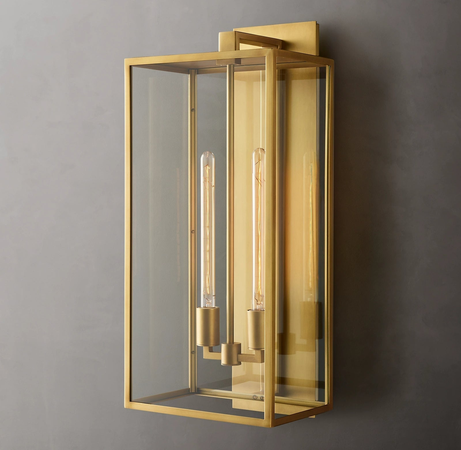 Beckmans Modern Lantern Sconce H28''