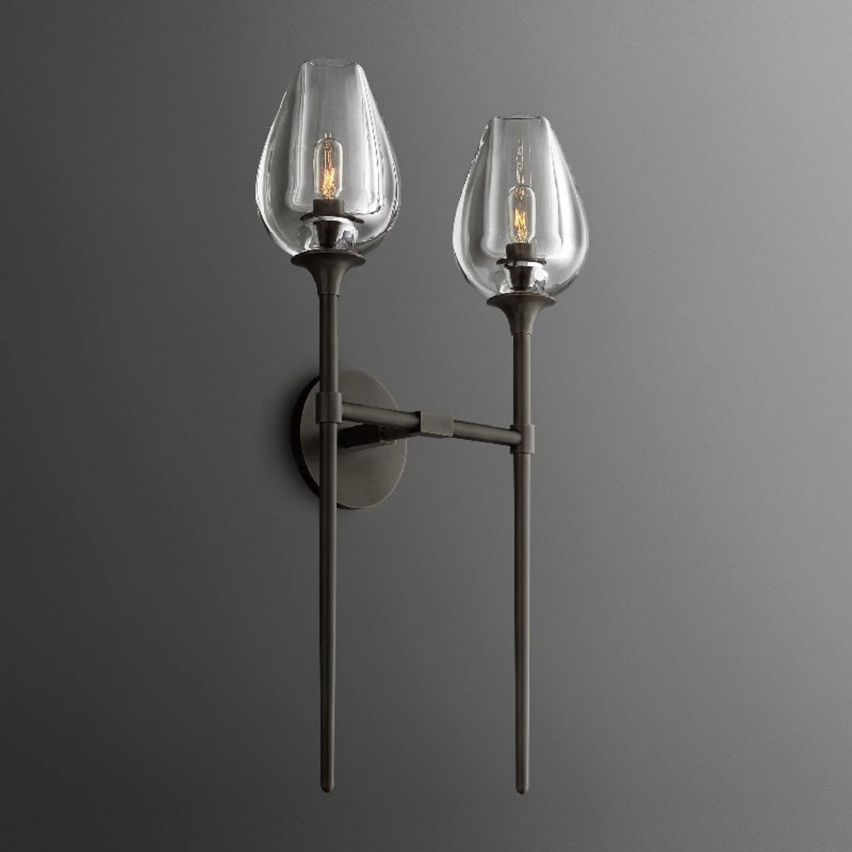 Tulip Modern Double Wall Lamp