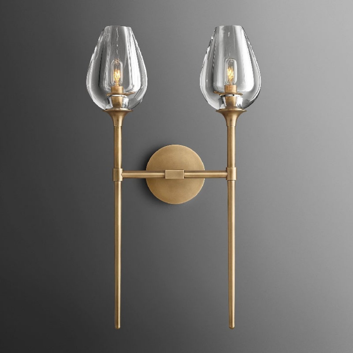 Tulip Modern Double Wall Lamp