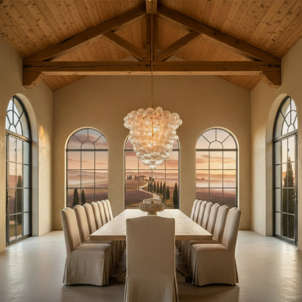 Talia Modern Entry Chandelier 37"