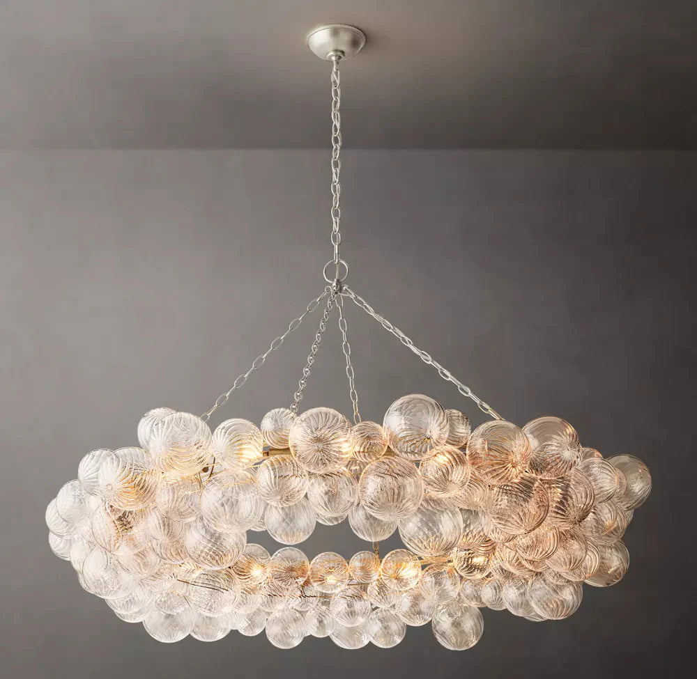 Talia Modern Ring Chandelier 54"