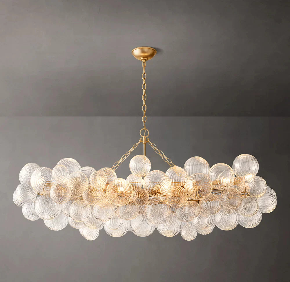 Talia Modern Linear Chandelier 63"