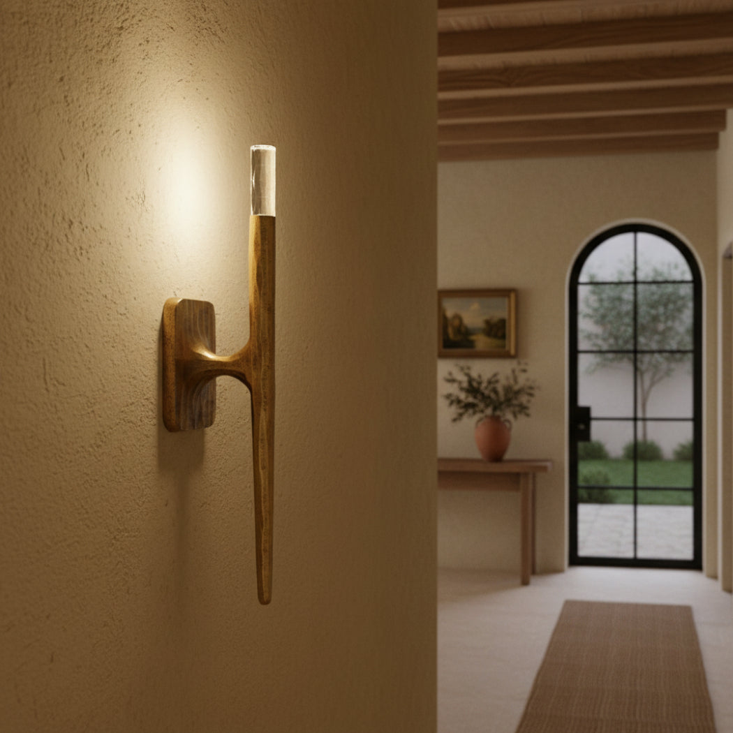 Thaddeus Sconce Modern Glass Wall Lamp