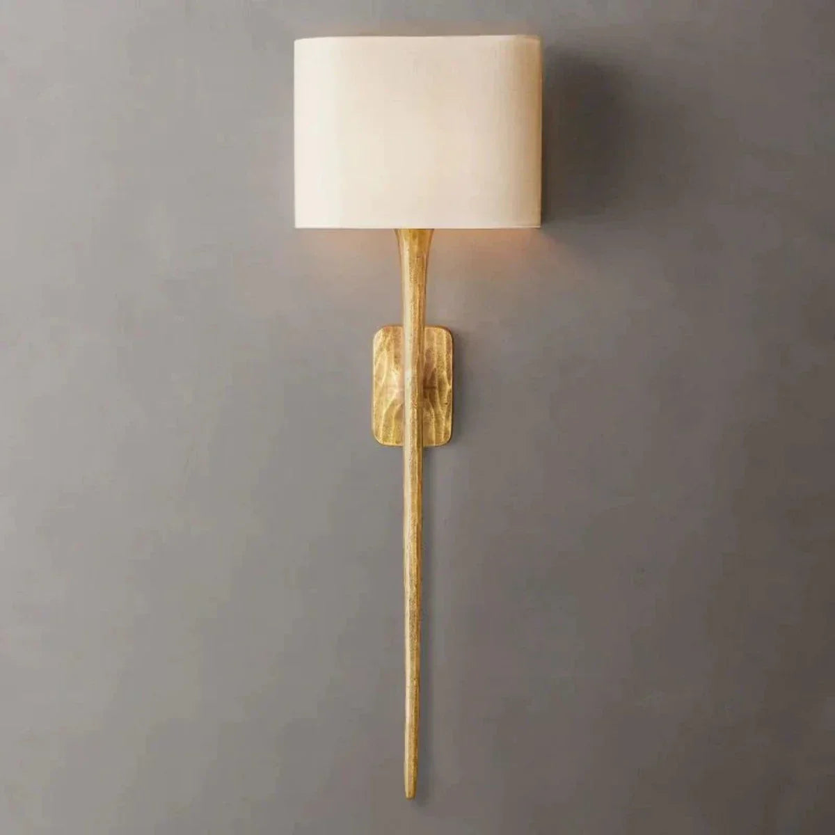 Thaddeus Modern Forged Shaded Wall Sconce