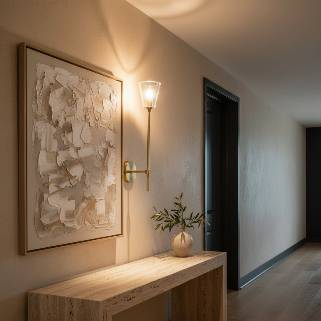 Torche De Verre Modern Wall Sconce
