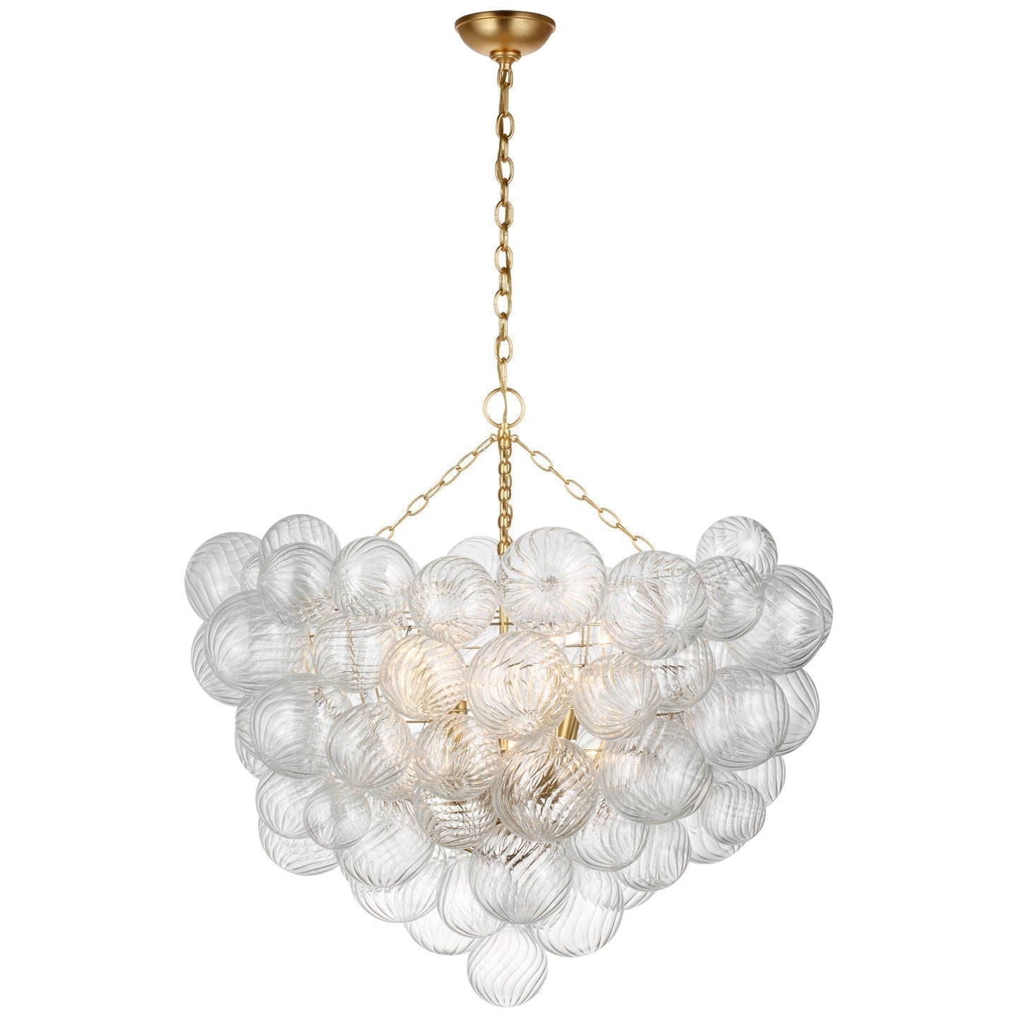Talia Modern Round Chandelier D38"