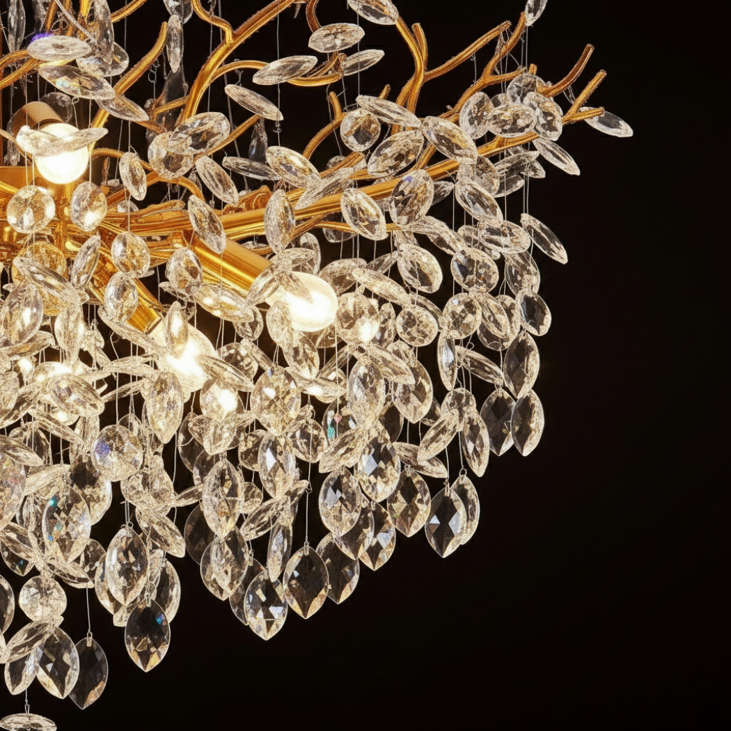 Creative crystal chandelier