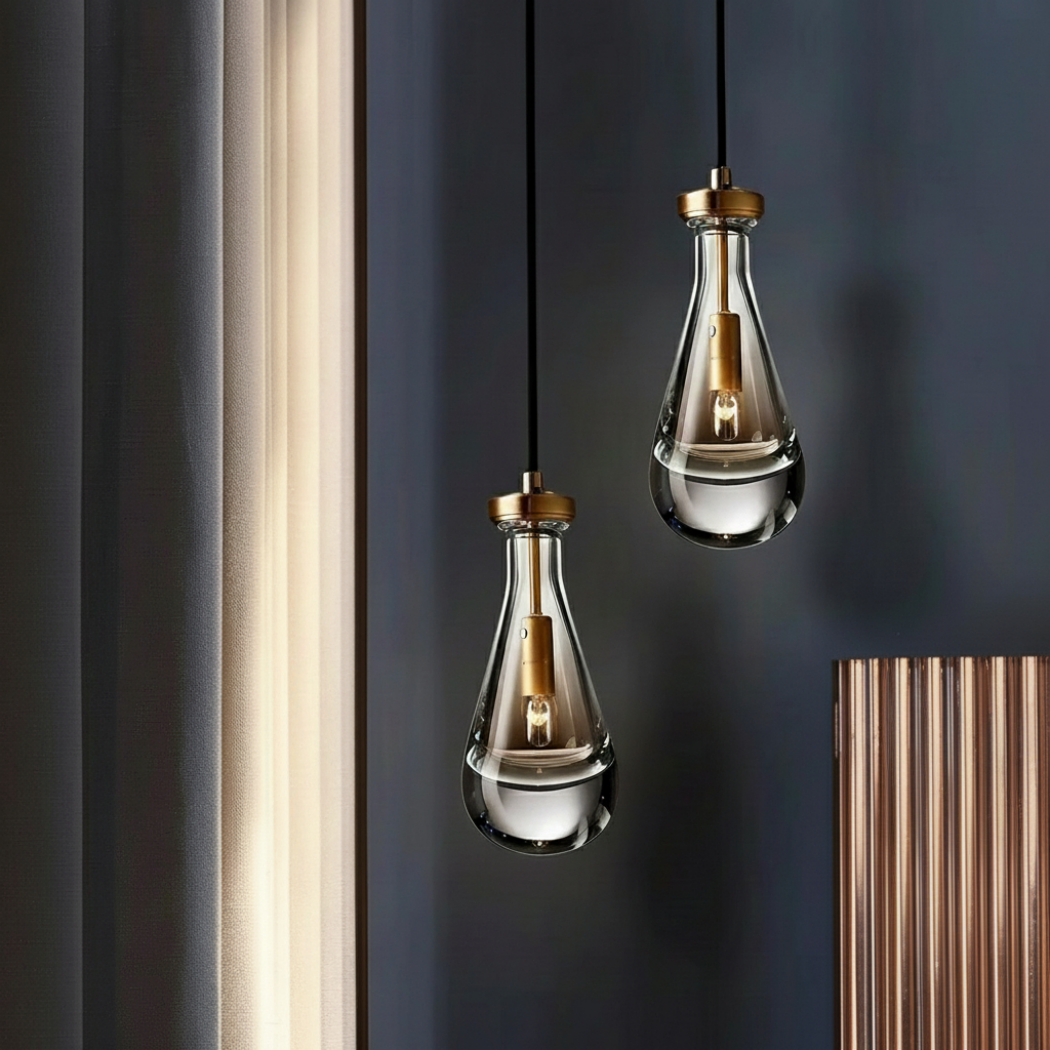 Modern Water Drop Pendant Light