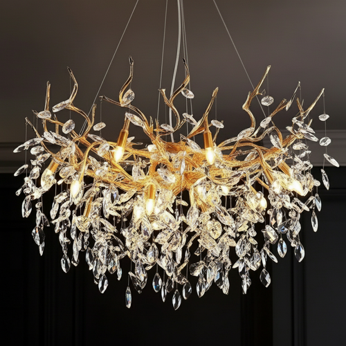 Creative crystal chandelier