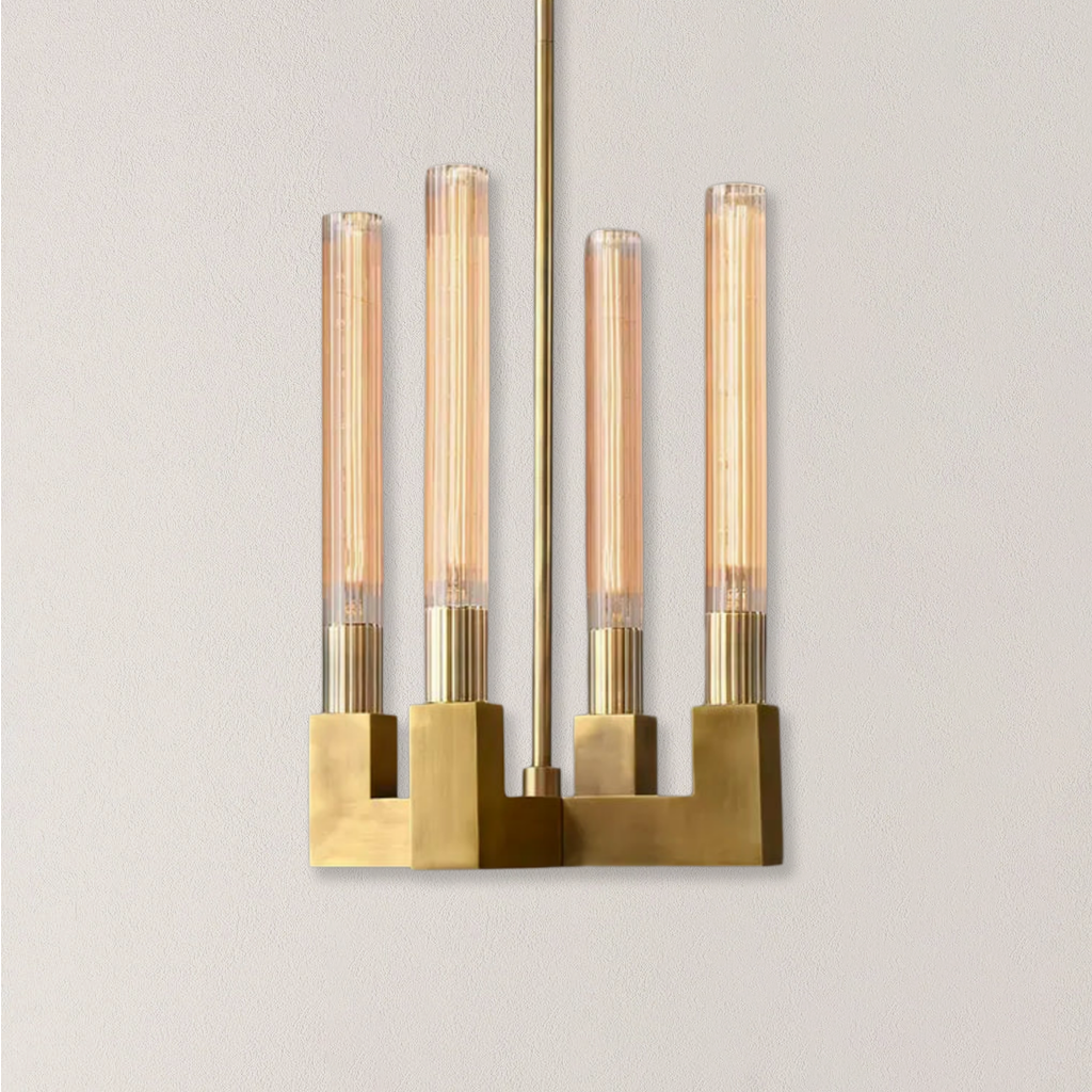 Cannele Modern Rectangular Pendant Light