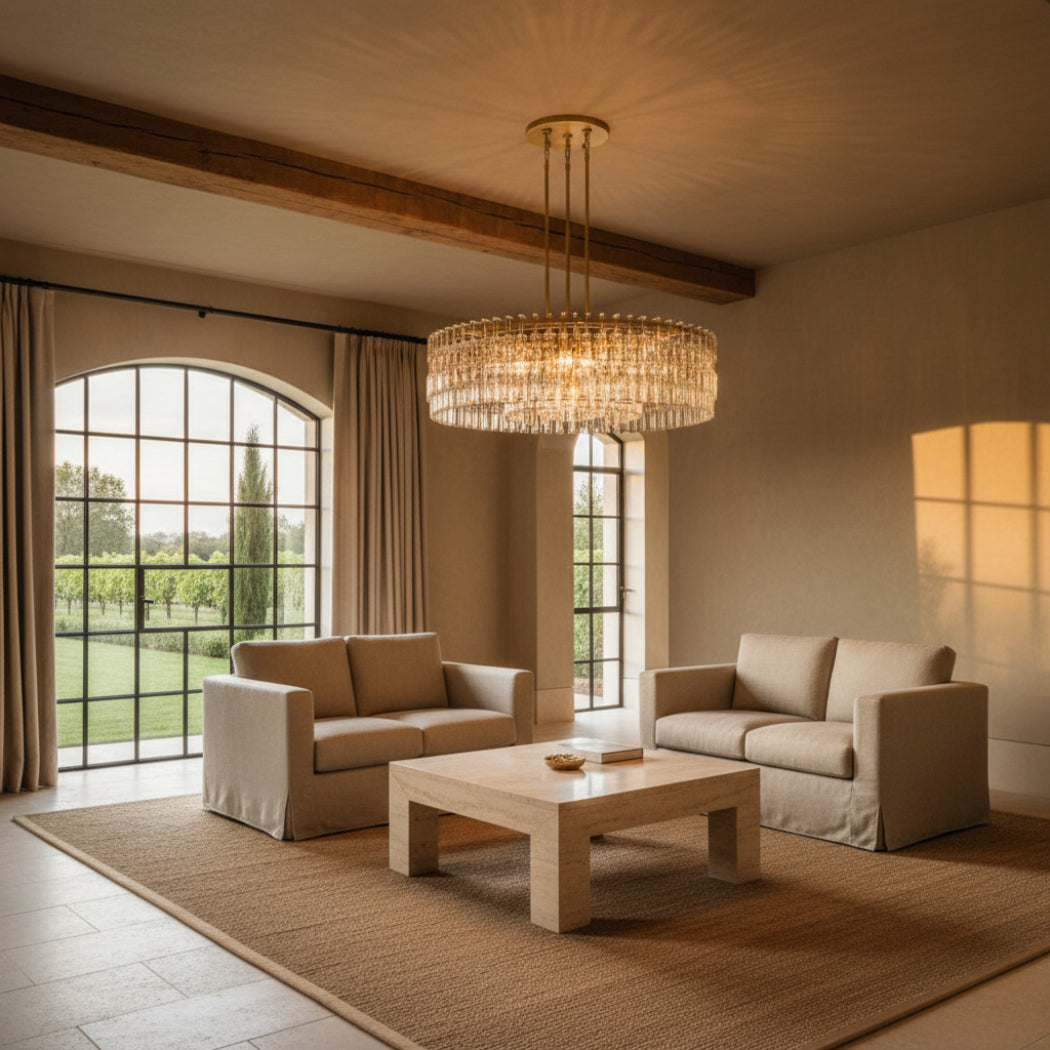 Marignans Round Chandelier 48"