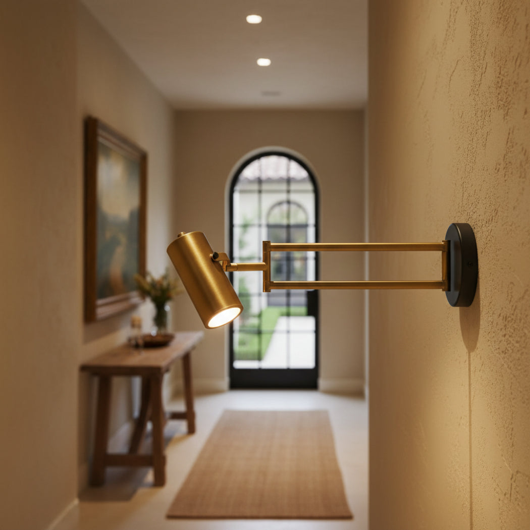 Champeaux Modern Swing-Arm Sconce