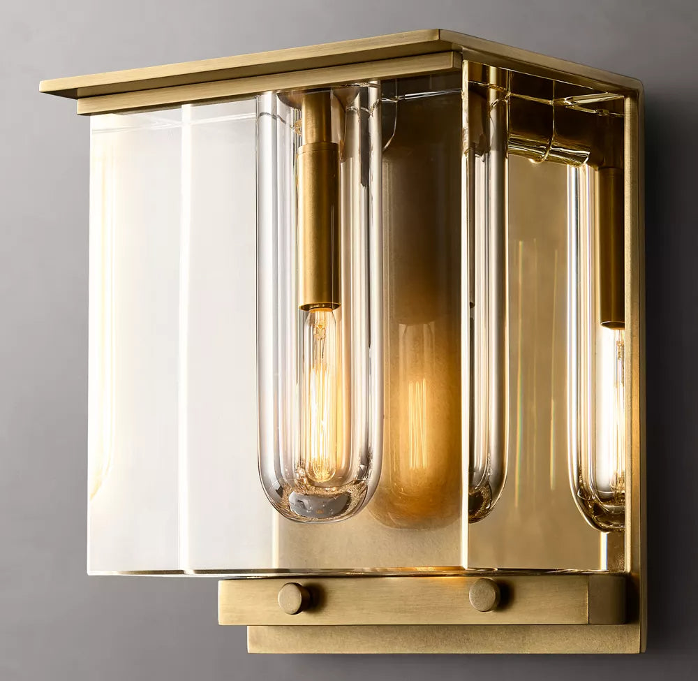 Savile Modern Cube Sconce