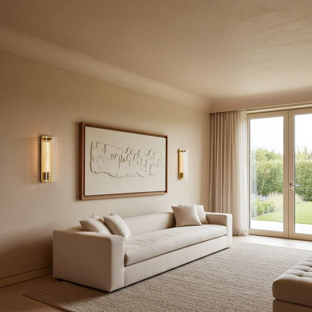 Calamette Modern Glass Sconce