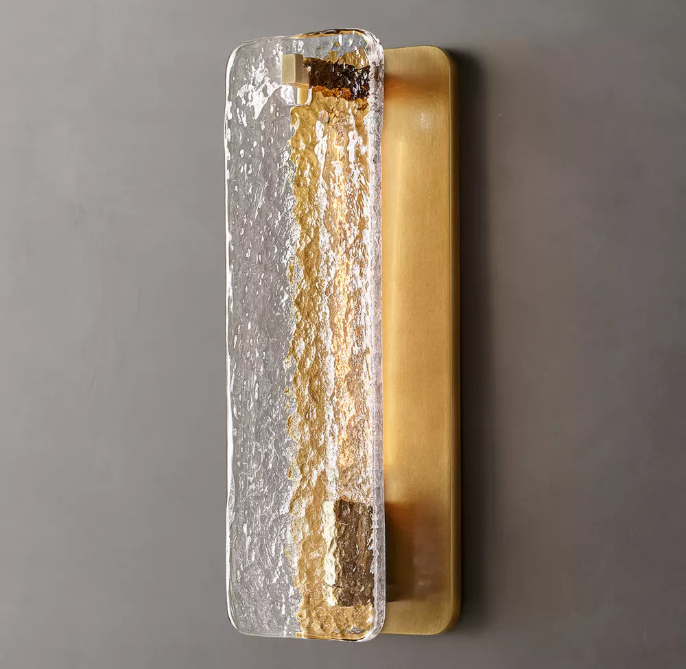 Calamette Modern Glass Sconce