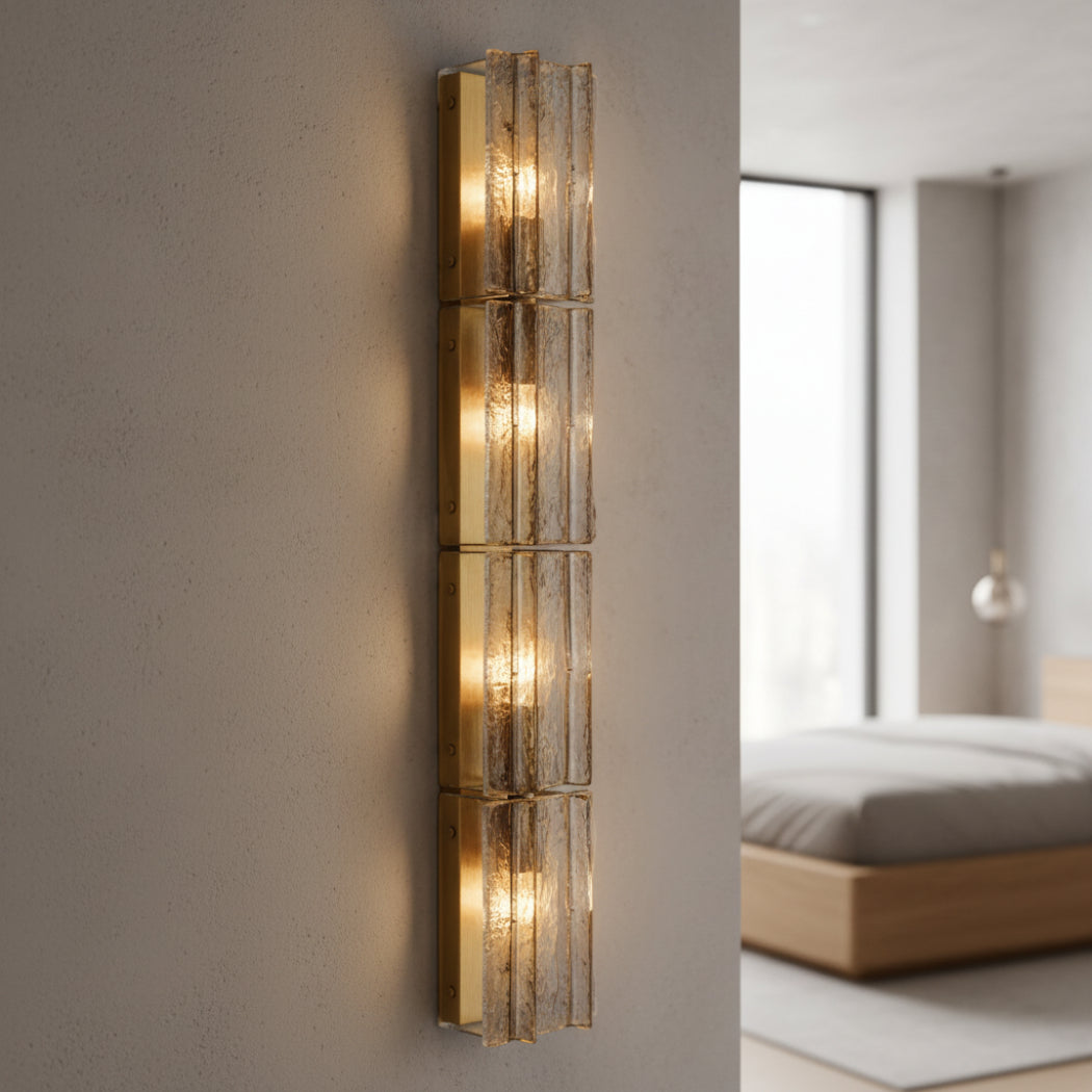 Lattice Smoke Grand Sconce 61“