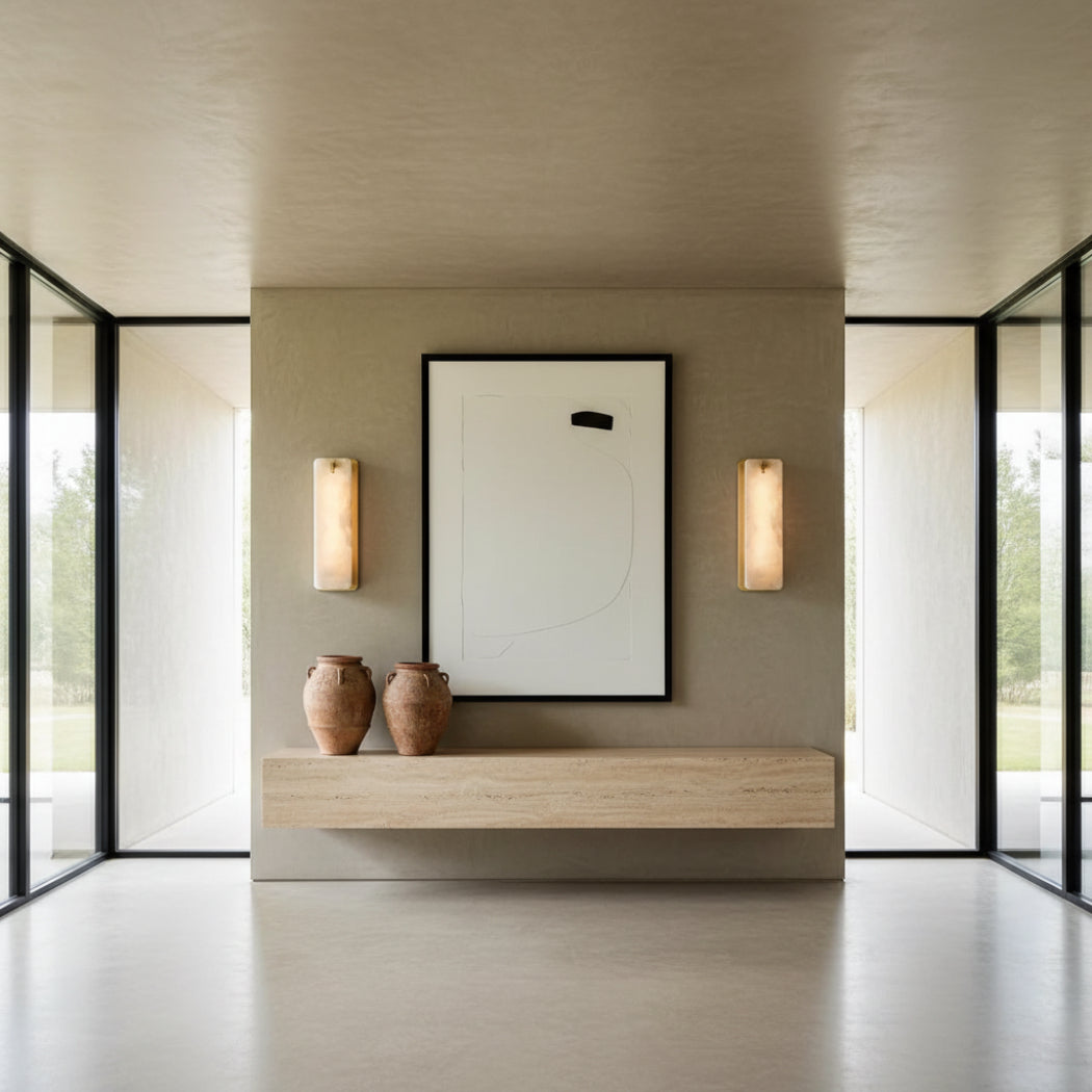 Calamette Modern Onyx Sconce