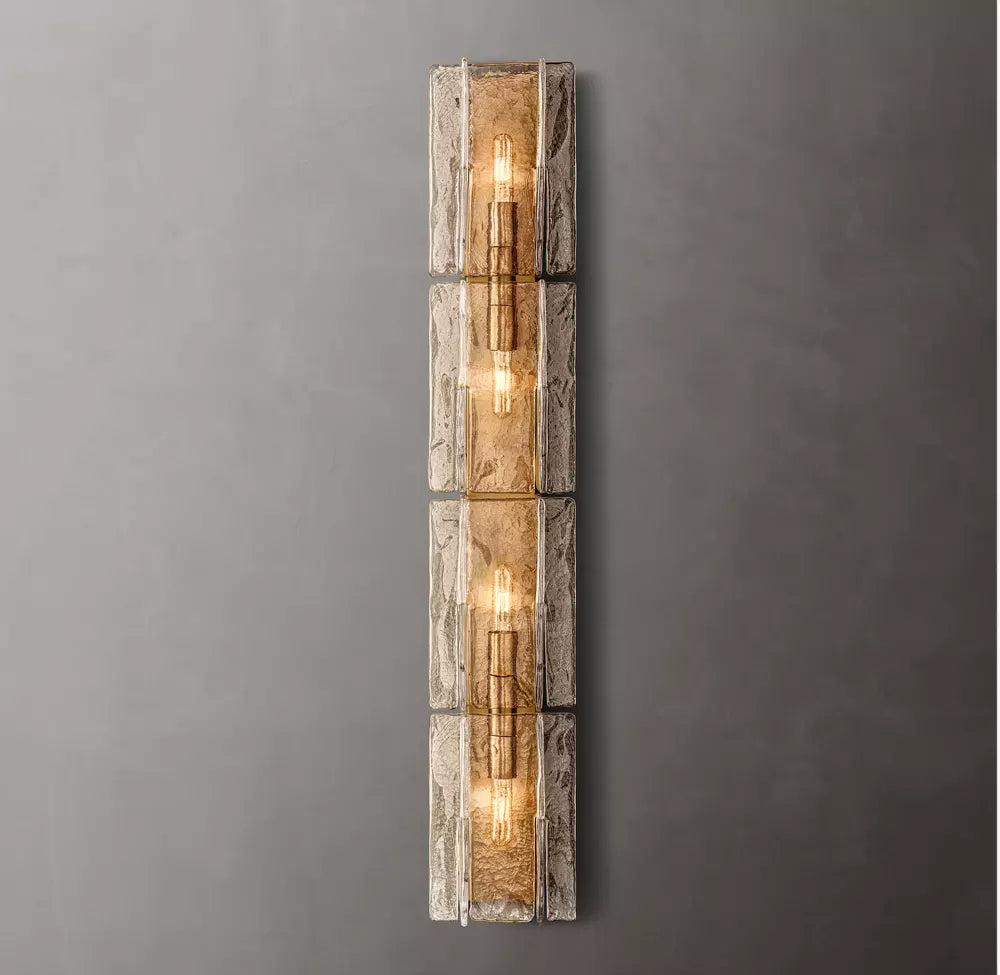 Lattice Smoke Grand Sconce 61“