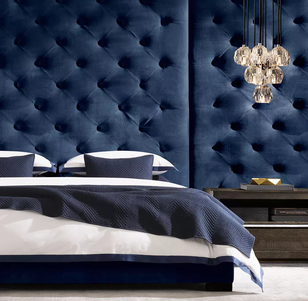 Boule De Modern Clear Round Cluster Chandelier 14"